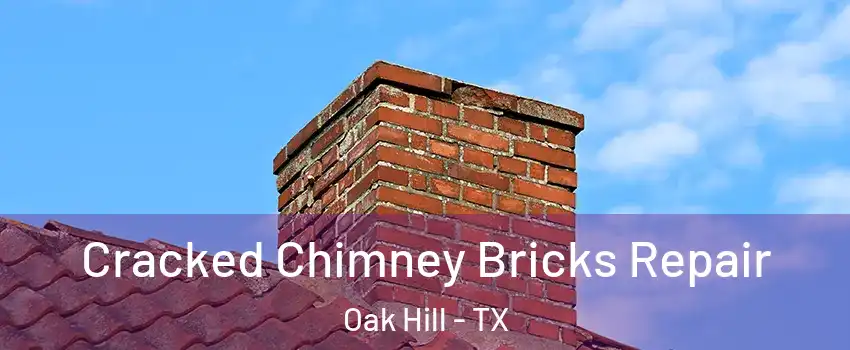 Cracked Chimney Bricks Repair Oak Hill - TX