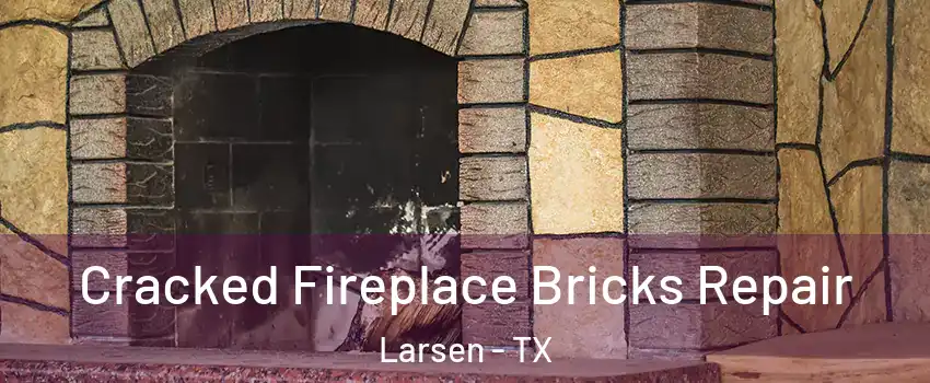 Cracked Fireplace Bricks Repair Larsen - TX
