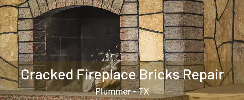 Cracked Fireplace Bricks Repair Plummer - TX