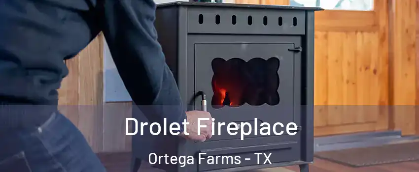 Drolet Fireplace Ortega Farms - TX