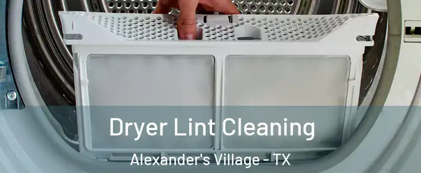 Dryer Lint Cleaning Alexander's Village - TX