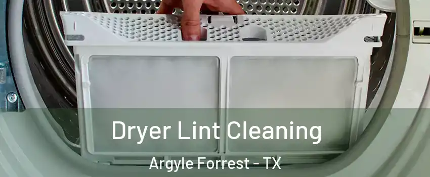 Dryer Lint Cleaning Argyle Forrest - TX