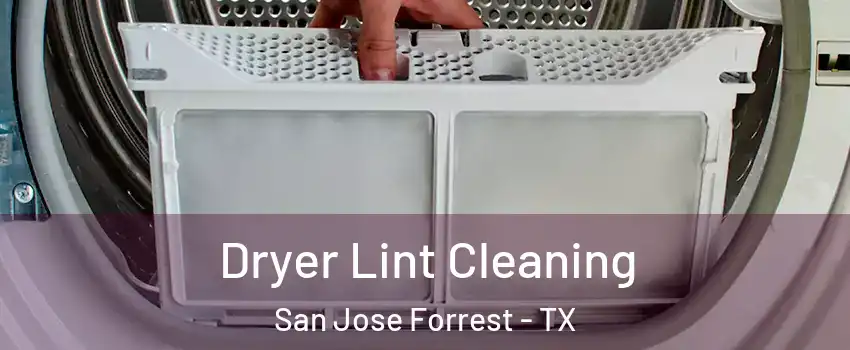 Dryer Lint Cleaning San Jose Forrest - TX