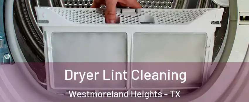Dryer Lint Cleaning Westmoreland Heights - TX