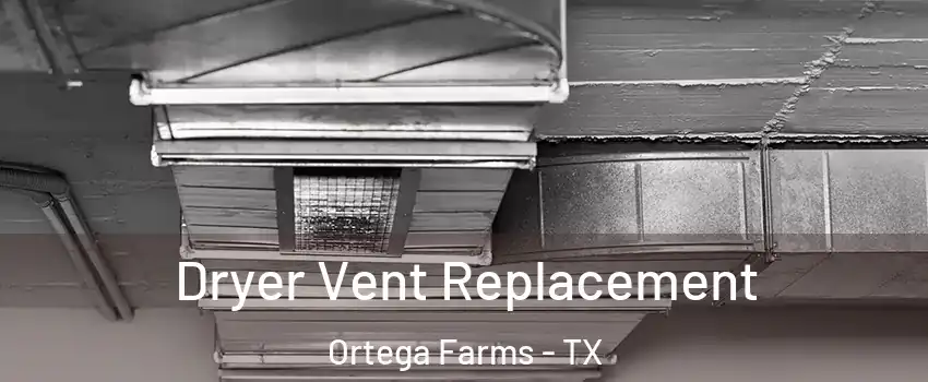 Dryer Vent Replacement Ortega Farms - TX