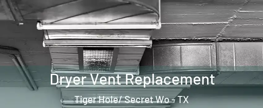 Dryer Vent Replacement Tiger Hole/ Secret Wo - TX