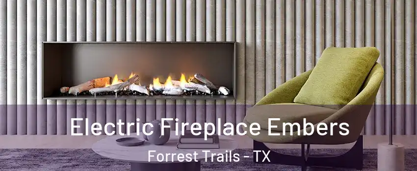 Electric Fireplace Embers Forrest Trails - TX