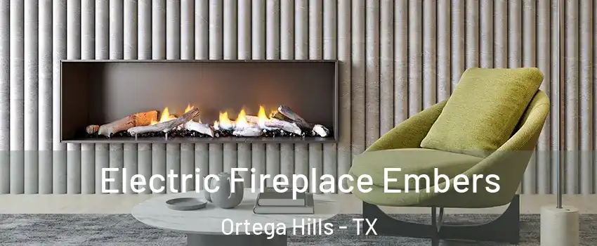Electric Fireplace Embers Ortega Hills - TX