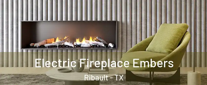 Electric Fireplace Embers Ribault - TX