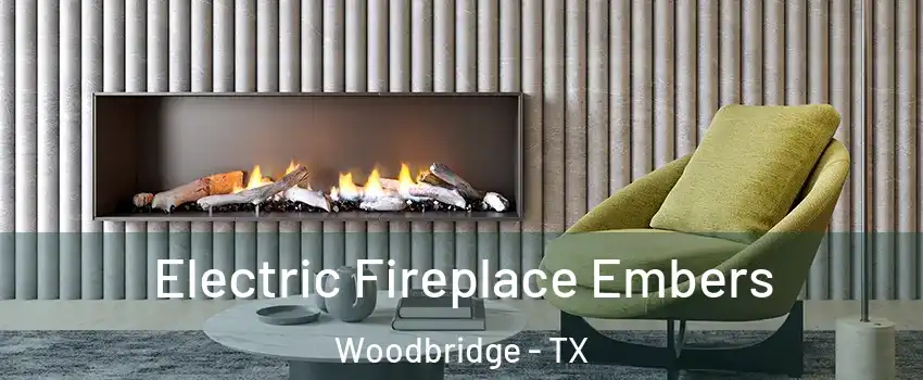 Electric Fireplace Embers Woodbridge - TX