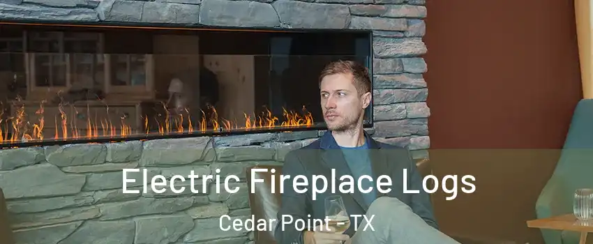 Electric Fireplace Logs Cedar Point - TX