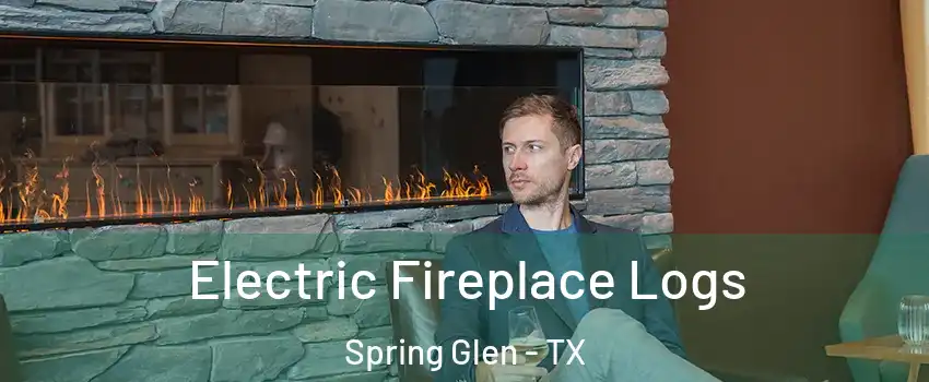 Electric Fireplace Logs Spring Glen - TX
