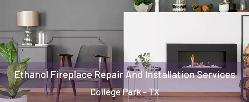 Ethanol Fireplace Repair And Installation Services College Park - TX