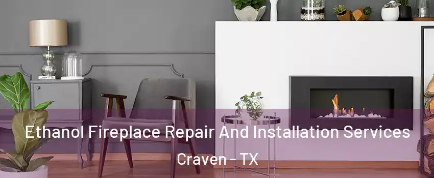 Ethanol Fireplace Repair And Installation Services Craven - TX