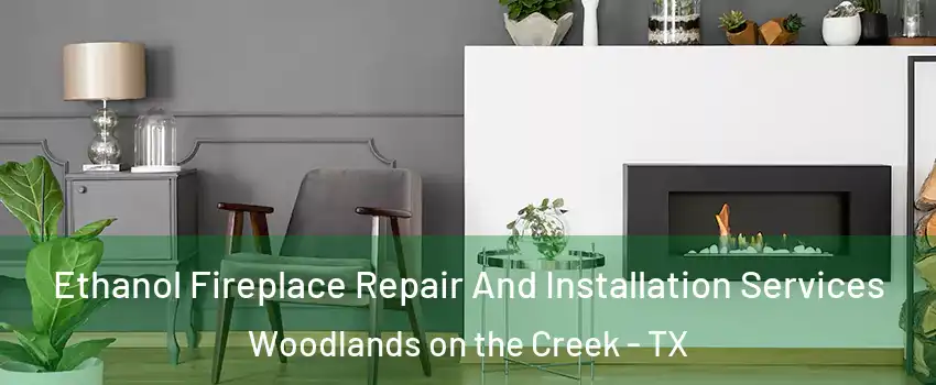 Ethanol Fireplace Repair And Installation Services Woodlands on the Creek - TX