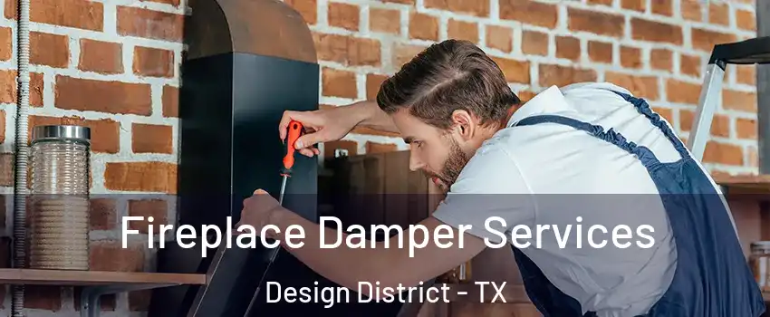 Fireplace Damper Services Design District - TX