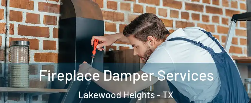 Fireplace Damper Services Lakewood Heights - TX