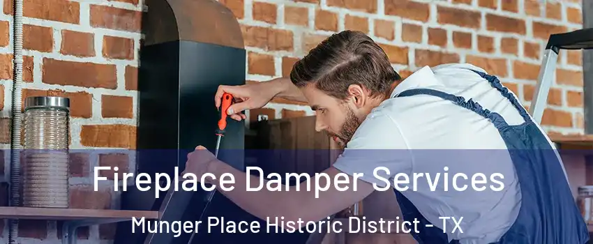 Fireplace Damper Services Munger Place Historic District - TX