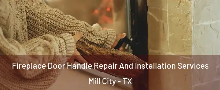 Fireplace Door Handle Repair And Installation Services Mill City - TX