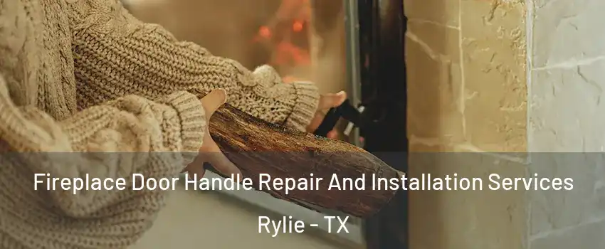 Fireplace Door Handle Repair And Installation Services Rylie - TX