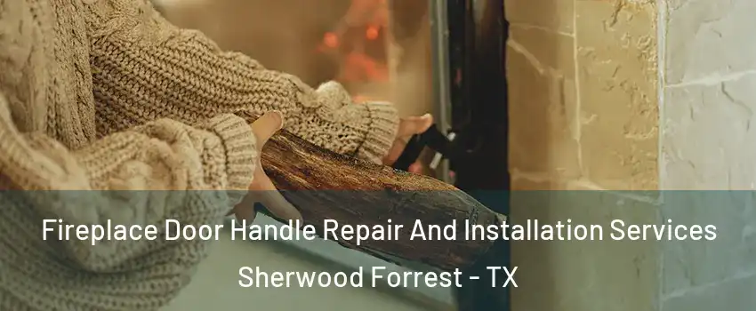 Fireplace Door Handle Repair And Installation Services Sherwood Forrest - TX