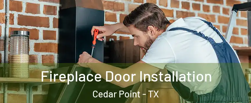 Fireplace Door Installation Cedar Point - TX