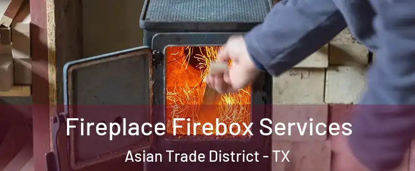Fireplace Firebox Services Asian Trade District - TX