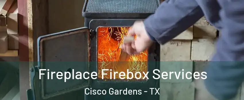 Fireplace Firebox Services Cisco Gardens - TX