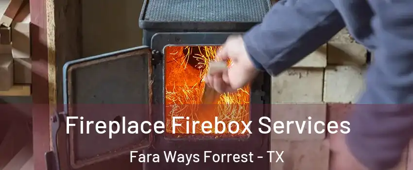Fireplace Firebox Services Fara Ways Forrest - TX