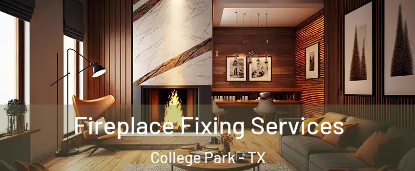 Fireplace Fixing Services College Park - TX