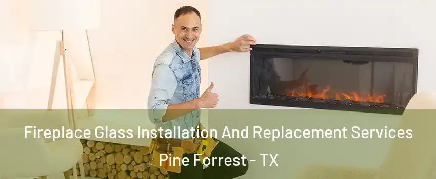 Fireplace Glass Installation And Replacement Services Pine Forrest - TX