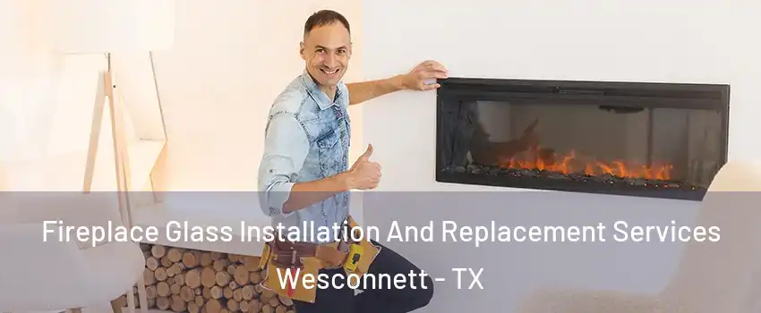 Fireplace Glass Installation And Replacement Services Wesconnett - TX