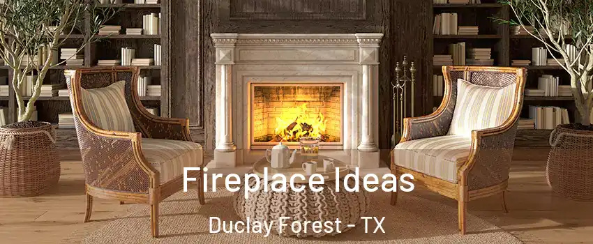 Fireplace Ideas Duclay Forest - TX