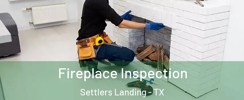 Fireplace Inspection Settlers Landing - TX