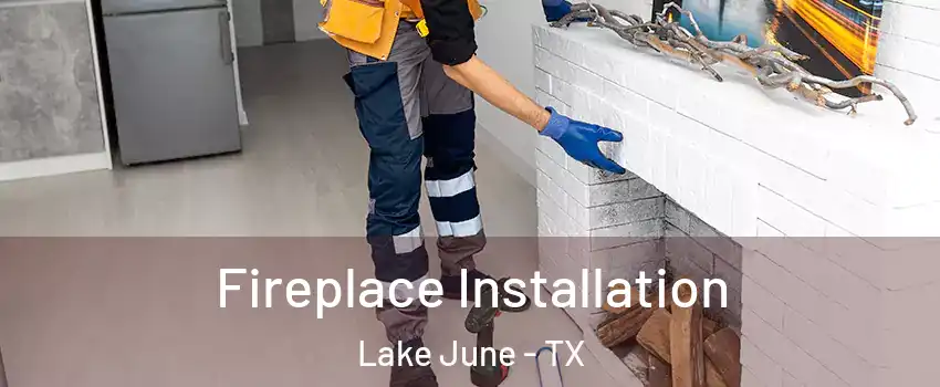Fireplace Installation Lake June - TX