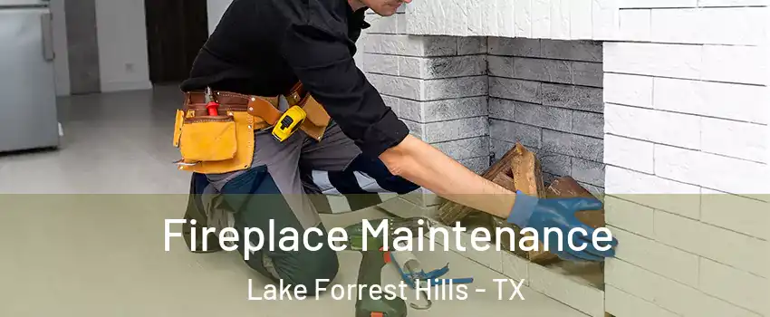 Fireplace Maintenance Lake Forrest Hills - TX
