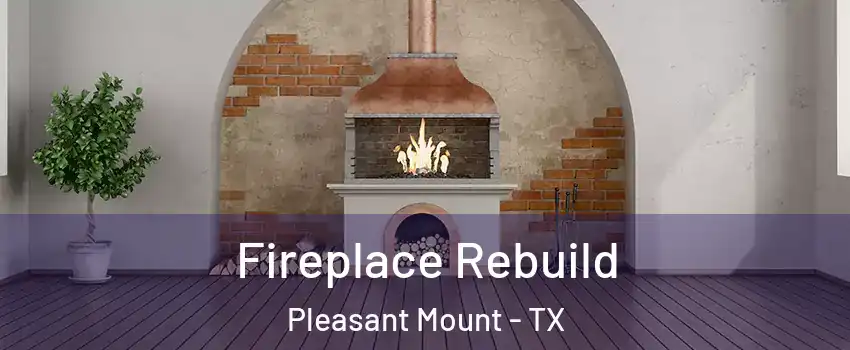 Fireplace Rebuild Pleasant Mount - TX