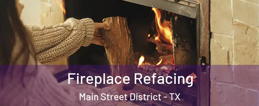 Fireplace Refacing Main Street District - TX