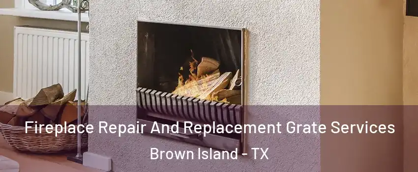 Fireplace Repair And Replacement Grate Services Brown Island - TX