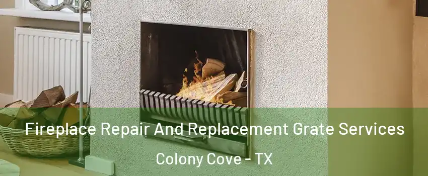 Fireplace Repair And Replacement Grate Services Colony Cove - TX