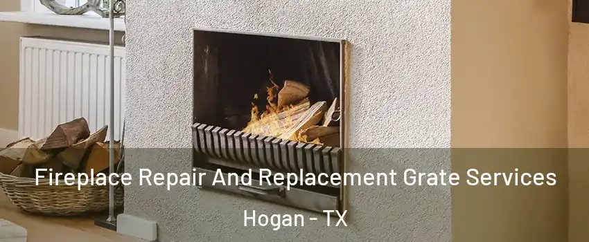 Fireplace Repair And Replacement Grate Services Hogan - TX