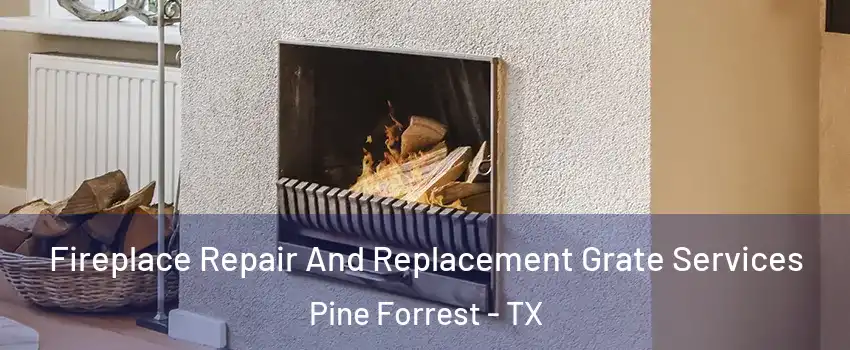 Fireplace Repair And Replacement Grate Services Pine Forrest - TX