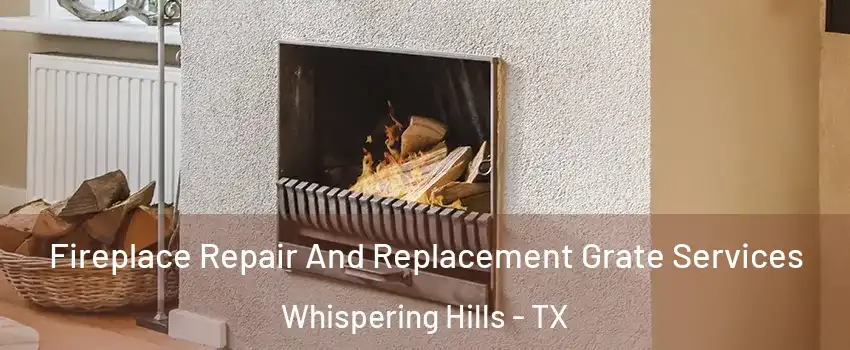 Fireplace Repair And Replacement Grate Services Whispering Hills - TX