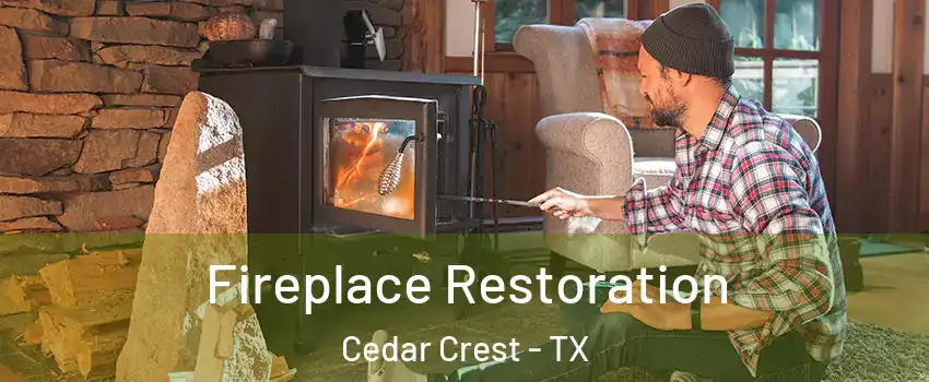 Fireplace Restoration Cedar Crest - TX