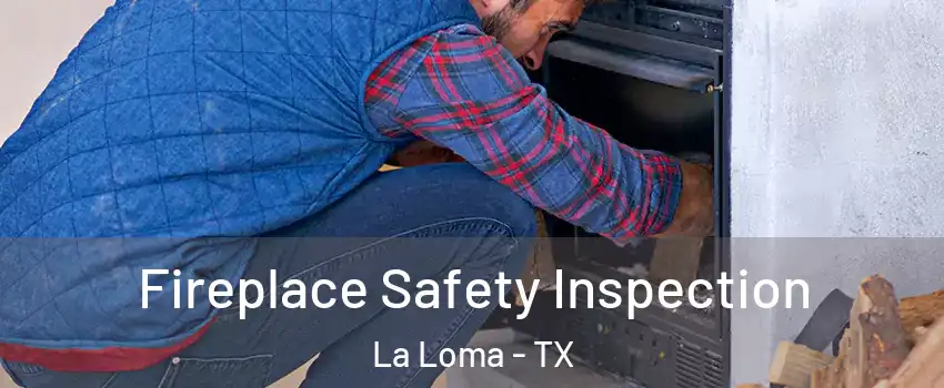 Fireplace Safety Inspection La Loma - TX
