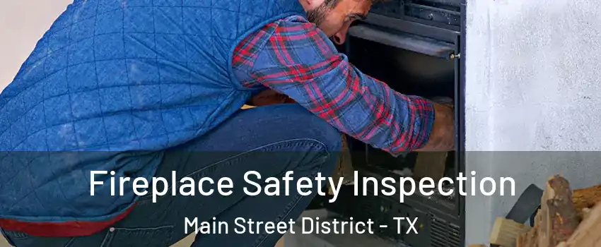 Fireplace Safety Inspection Main Street District - TX