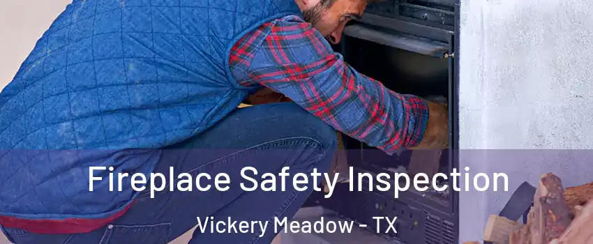 Fireplace Safety Inspection Vickery Meadow - TX