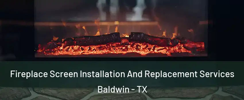 Fireplace Screen Installation And Replacement Services Baldwin - TX