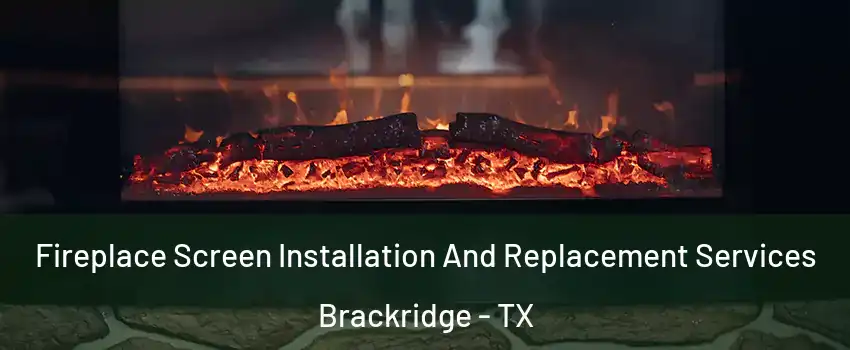 Fireplace Screen Installation And Replacement Services Brackridge - TX