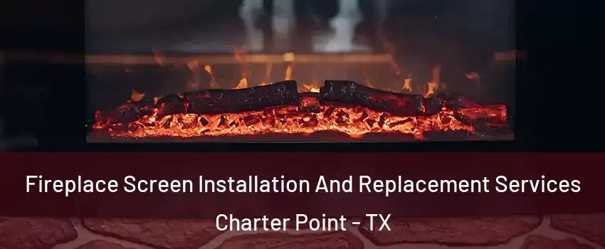 Fireplace Screen Installation And Replacement Services Charter Point - TX